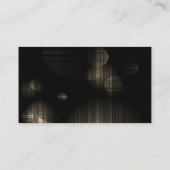 Carte De Visite Boissons Mixtes Assorties | Arrière-plan lumineux (Dos)