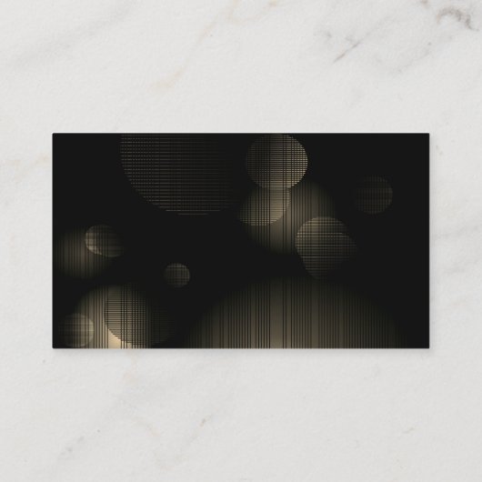 Carte De Visite Boissons Mixtes Assorties | Arrière-plan lumineux (Dos)