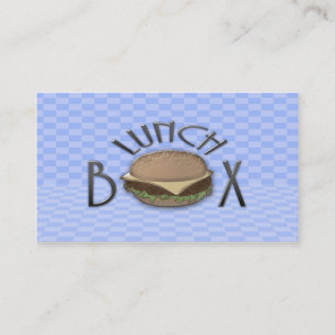 Carte De Visite boîte à lunch