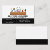 Carte De Visite Boîte à outils | Menuiserie (Devant / Derrière)