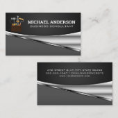 Carte De Visite Boîte à outils | Métallique (Devant / Derrière)