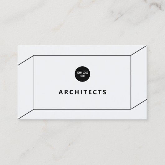 Carte De Visite Boîte de Design d'intérieur Architecture Master Pl (Devant)