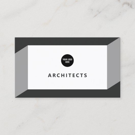 Carte De Visite Boîte de Design d'intérieur Architecture Master Pl (Devant)