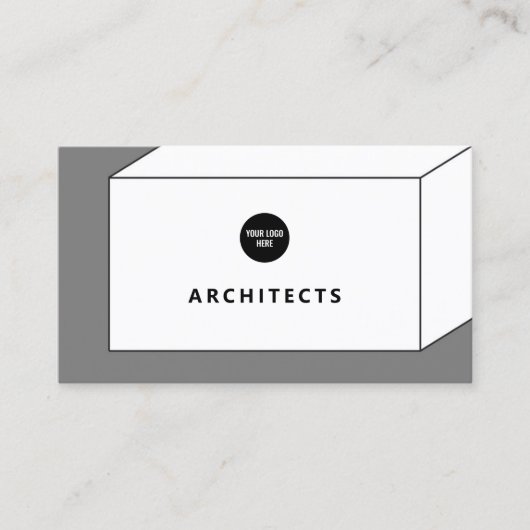 Carte De Visite Boîte de Design d'intérieur Architecture Master Pl (Devant)