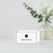Carte De Visite Boîte de Design d'intérieur Architecture Master Pl (Debout devant)