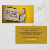 Carte De Visite Boîte de suppression, société de suppression (Devant / Derrière)