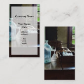 Carte De Visite Boîte de tubes d'essai (Devant / Derrière)