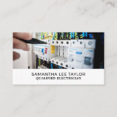 Carte De Visite Boîte électrique, Electricien (Devant)
