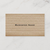 Carte De Visite Boîte en carton usé (Devant)