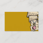 Carte De Visite Boîtes métalliques faites sur commande de cuisine (Dos)