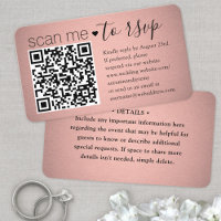 Boîtier à huile rose RSVP 100 Pack Me Scan QR