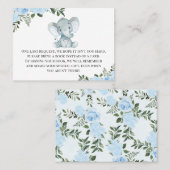 Carte De Visite Boîtier de demande de réservation d'arachide flora (Devant / Derrière)