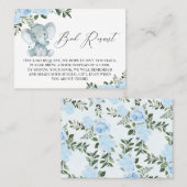 Carte De Visite Boîtier de demande de réservation d'arachide flora (Devant / Derrière)