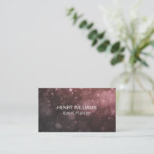 Carte De Visite bokeh | Professionnel (Debout devant)