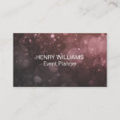 Carte De Visite bokeh | Professionnel (Devant)