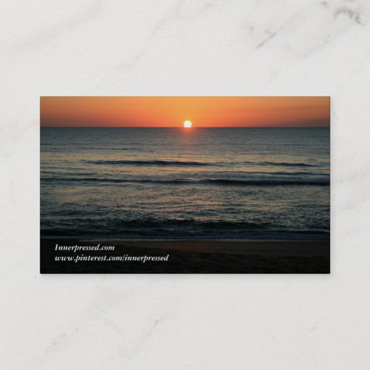 Carte de visite Bold Bluebird (Dos)