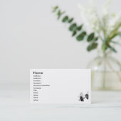 Carte De Visite Bombages (Debout devant)
