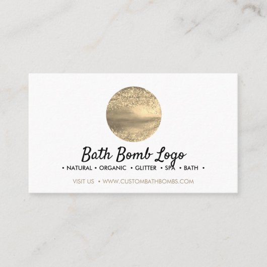 Carte De Visite Bombe Gold (Devant)