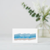 Carte De Visite Bombes de plage peintes, Voyage & Tourisme (Debout devant)