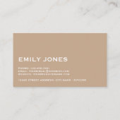 Carte De Visite Bombes de plage peintes, Voyage & Tourisme (Dos)