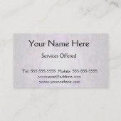 Carte De Visite Bon Bouddha Méditant (Dos)