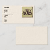 Carte De Visite Bon mange la restauration (Devant / Derrière)