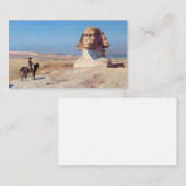 Carte De Visite Bonaparte Avant Le Sphinx Par Jean Leon Gerome (Devant / Derrière)