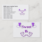 Carte De Visite Bonbon 16 (Devant / Derrière)