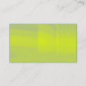 Carte De Visite Bonbon vert jaune (Dos)