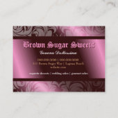 Carte De Visite bonbons au sucre 311-Brown (Dos)