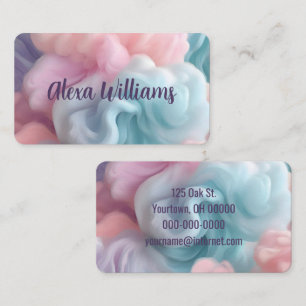 Carte De Visite Bonbons de coton Abstrait