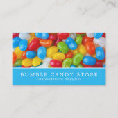Carte De Visite Bonbons Jelly Bean, Fournitures de confiserie (Devant)