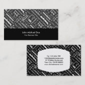 Carte De Visite Bonjour ! Autour du monde (Devant / Derrière)