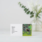 Carte De Visite Bonjour - Fractal (Debout devant)