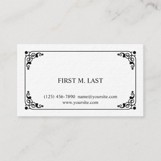 Carte De Visite Bonnie (Devant)