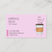 Carte De Visite Bons Dents Et Café (Dos)