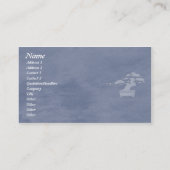 Carte De Visite bonsaï (Dos)
