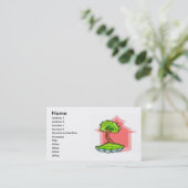 Carte de visite Bonsai Tree (Debout devant)