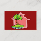 Carte de visite Bonsai Tree (Dos)