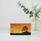 Carte de visite Bonzai (Debout devant)