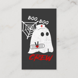 Carte De Visite BOO boo infirmière équipage tee, drôle halloween i