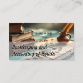 Carte De Visite Bookkeeper QR (Devant)