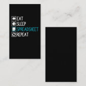 Carte De Visite Bookkeeping (Devant / Derrière)