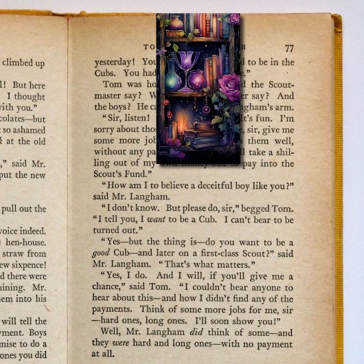 Carte De Visite Bookmarkers Signet pliants