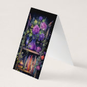 Carte De Visite Bookmarkers Signet pliants (Dos)