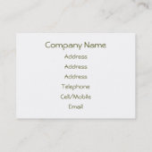 CARTE DE VISITE BOOTS (Dos)