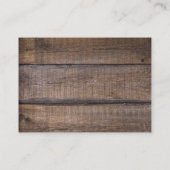 Carte De Visite Boots À Cheval De Style Occidental Et À Cowboy (Dos)