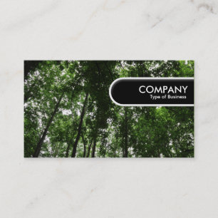 Carte De Visite Bord Arrondi Tag - Bord Tag - Canopée de la Forêt