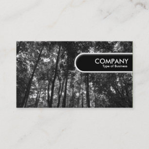 Carte De Visite Bord Arrondi Tag - Edge Tag - Canopée de la Forêt