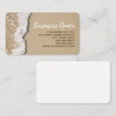 Carte De Visite Bord de mer (Devant / Derrière)